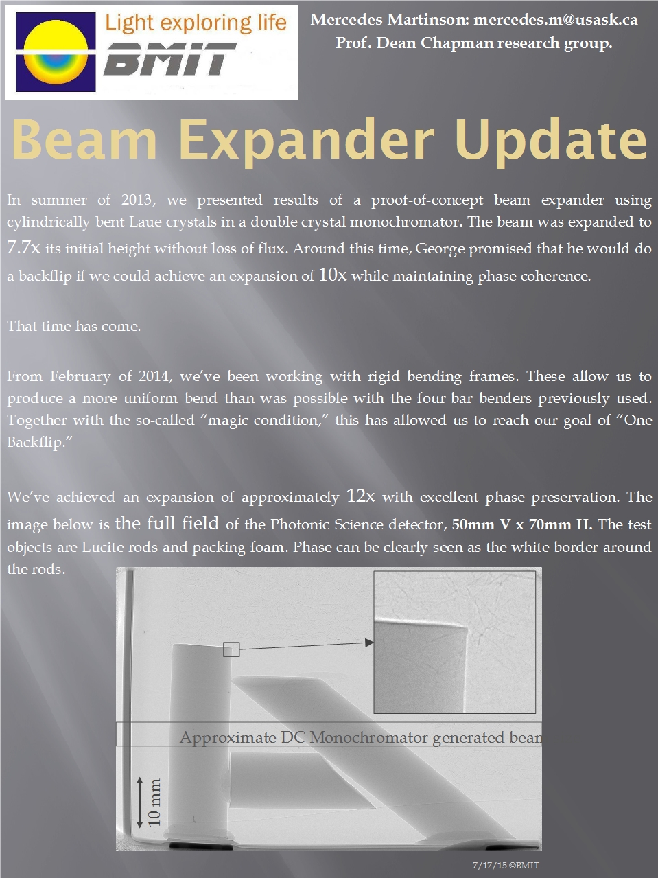 Beam Expander Update Image